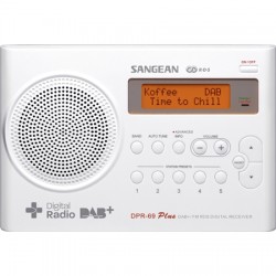 Sangean DPR-69 DAB+ radio wit
