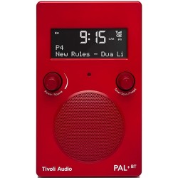 Tivoli DAB+ radio PAL + BT (Rood)
