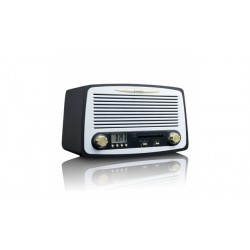 SR-02 Retro FM Stereo Radio met Alarm klok